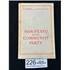 Image 1 : Karl Marx Manfiesto of The Comunist Party (Vintage 1960s)