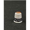 Image 8 : 4 Vintage Advertising Sewing Thimbles