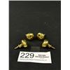 Image 4 : Set of 4 Antique Brass Knobs