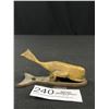 Image 2 : Vintage Brass Sperm Whale Paper Clamp