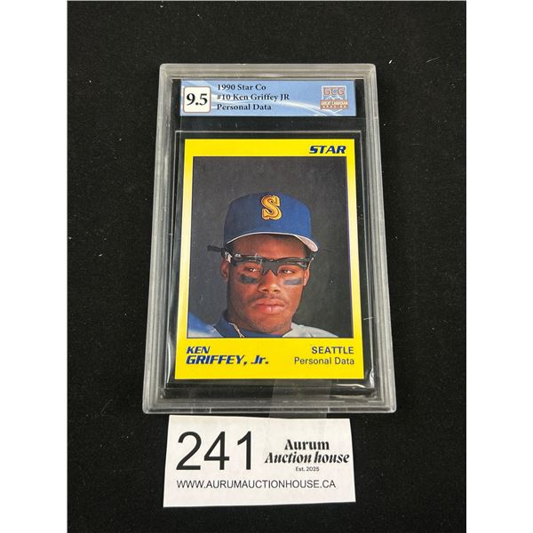 1990 Graded Ken Griffey Jr Trading Card