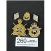 Image 1 : Lot of Vintage Military Canadian Cap Badges