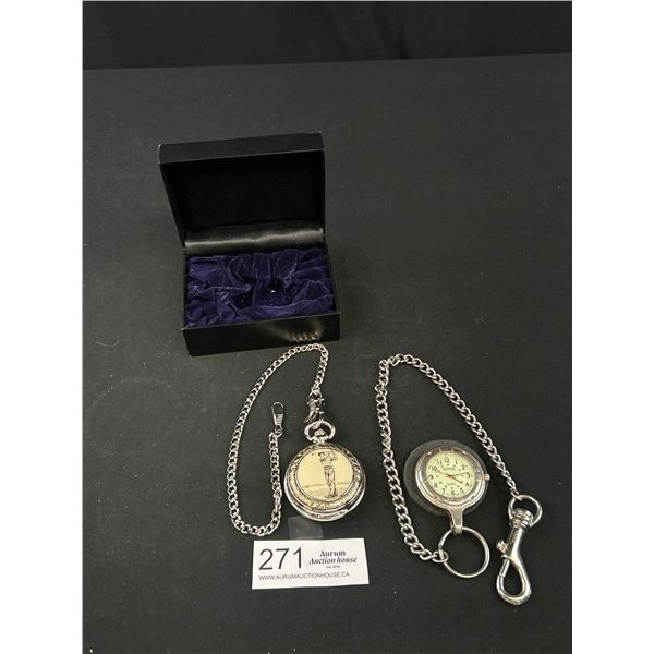 2 Pocket Watches Needs Batteries