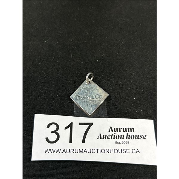 Please Return to Tiffany and Co New York 925 Marked Pendant or Charm