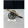 Image 1 : Vintage Cast and Brass Cannon