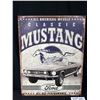 Image 2 : Vintage Embossed 'Family Ranch' and 'Classic Mustang' Tin Signs