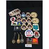 Image 1 : Various Stickers and Vintage Watch Fobs