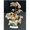 Image 3 : Copper Wire and Shell Handcrafted Tree of Jade Base
