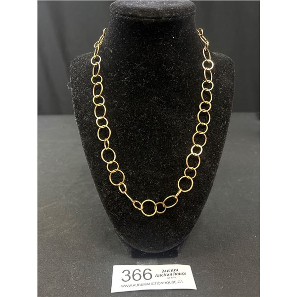 Joe Fresh Gold Link Necklace