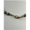 Image 5 : 2 Black Alaskan Diamond Hemetite Beads Necklace Matching + Equal Lengths