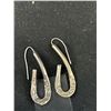 Image 2 : 1970s Modernist Heavy Quality Sterling Earrings