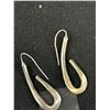 Image 3 : 1970s Modernist Heavy Quality Sterling Earrings