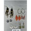 Image 2 : 12 Pairs of Vintage Various Designes Earrings