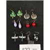 Image 3 : 12 Variety Vintage Pairs of Earrings, One Marked Aeverson Canada