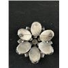 Image 3 : Beautiful Vintage Large Rhinestones Brooch