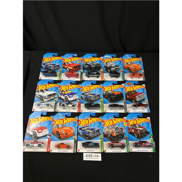Lot of 15 Hotwheels Still Sealed in Original Packages