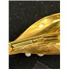 Image 4 : Beautiful Gold w/ Pearls Brooch, Marked Bond Boyed G.F.