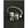 Image 5 : Vintage Open Cuff Bangle w/ Matching Brooch