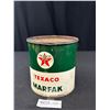 Image 2 : Vintage "5lb Texaco Marfax Oil Tin Empty