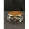 Image 6 : 3 Antique Cut Glass Powder Boxes and Hair Recievers