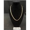 Image 1 : Beautiful Gold Tone Link Chain Necklace 18" Length Marked SW+S