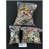 Image 1 : 3 Bags of Misc Jewelery, Beads, Parts, Etc