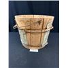 Image 3 : Antique Pratts Poultry Regulator Wood Slatted Pail w/ Wire and Wood