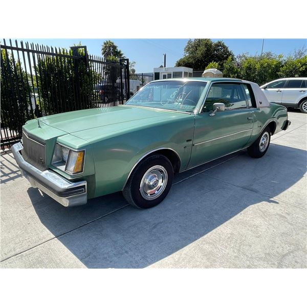 BUIC REGAL 1978 APP  DUP/T-DON