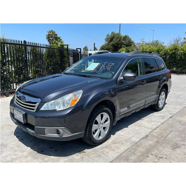 SUBA OUTBACK 2012 T-REPO-SMOG-2 DAYS