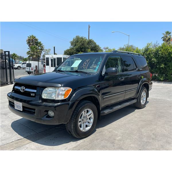 TOYT SEQUOIA  2006 T-DON - SMOG