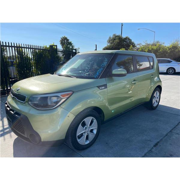 KIA SOUL 2014 APP/DUP-SALV-T-SMOG