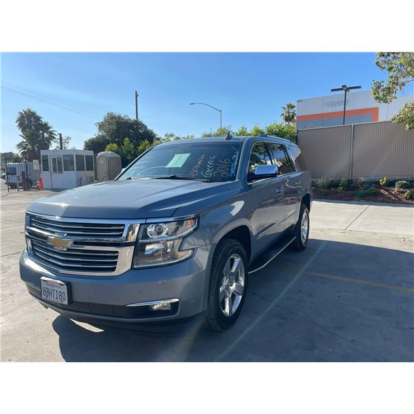 CHEV TAHOE 2016 WAIT/TITLE- SMOG