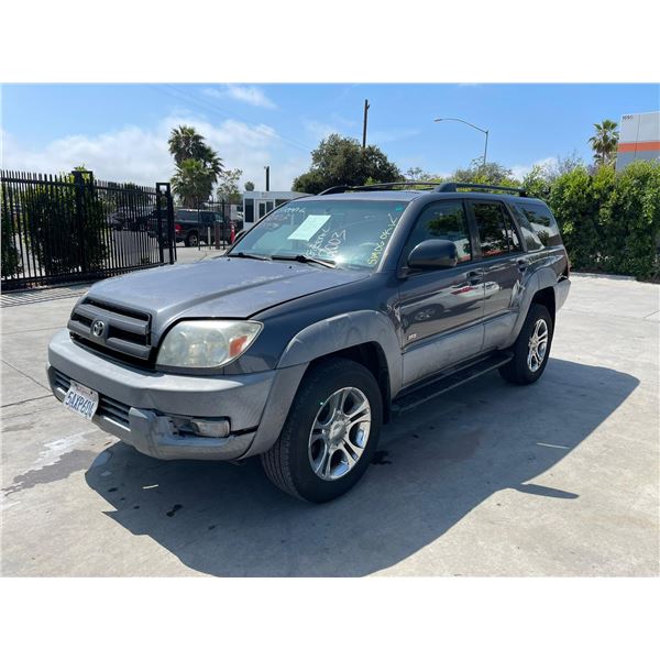 TOYT 4RUNNER 2003 T-SMOG -2 DAYS