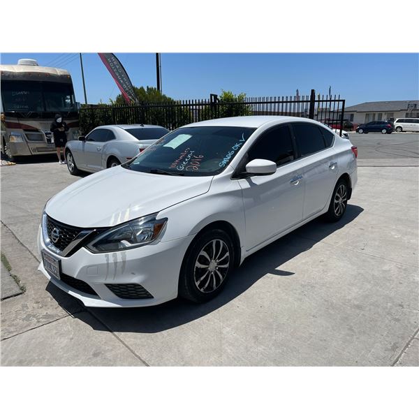 NISS SENTRA 2016 REPO-WAIT/TITLE-SMOG