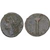 BRUTTIUM: Rhegion, AE unit (7.26g), ca. 260-215 BC, XF