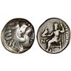MACEDONIAN KINGDOM: Alexander III, the Great, 336-323 BC, AR drachm (4.17g), Kolophon, Fine