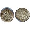 SASANIAN KINGDOM: Peroz, 457-484, AR drachm (4.12g), AW (Ahwaz), ND, choice AU