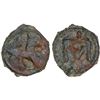 CHACH: Anonymous, 8th century, AE cash (2.14g), VF