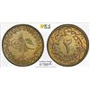 Image 1 : OTTOMAN: EGYPT: Mohammad V, 1909-1914, 2/10 qirsh, Misr, AH1327 year 2 (1910), PCGS MS62