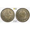 Image 1 : OTTOMAN: EGYPT: Mohammad V, 1909-1914, AR 10 qirsh, Misr, AH1327 year 3 (1911), PCGS MS62