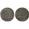 Image 1 : QARAKHANID: Mansur b. Ahmad, 992-999, AE fals (2.14g), Ilaq, AH389, VF