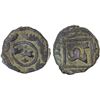 GREAT MONGOLS: Anonymous, ca. 1260, AE jital (3.33g), Ghazna, AH658, VF