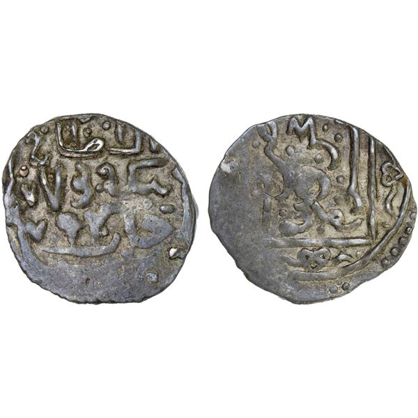 GOLDEN HORDE: Beg Pulad Khan, 1390-1392, AR dirham, Qrim (Crimea) al-Mahrusa, AH794, VF