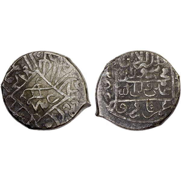 AQ QOYUNLU: Muhammad, 1498-1500, AR standard weight tanka (4.67g), NM, ND, VF-XF