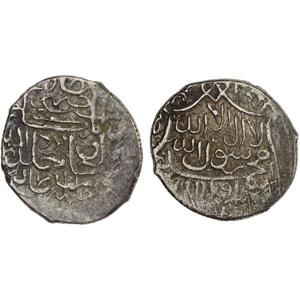 AQ QOYUNLU: Muhammad, 1498-1500, AR 2/3 tanka (1.83g), Yazd, ND, VF-XF