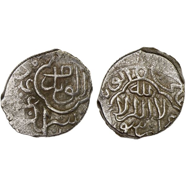 AQ QOYUNLU: Alvand, 1498-1504, AR 2/5 tanka (1.85g), Shiraz, ND, strong VF