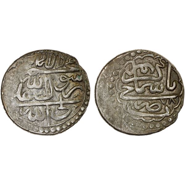SHIRVAN: Muhammad Sa'id Khan, 1763-1766, AR abbasi, Shamakhi, AH1178, VF-XF
