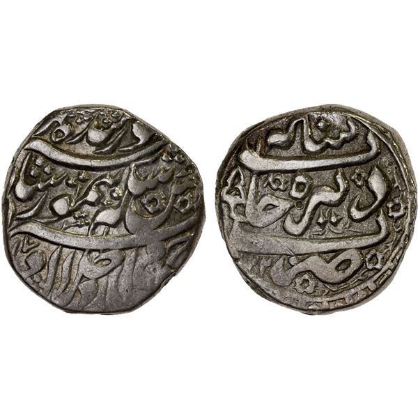 DURRANI: Taimur Shah, 1772-1793, AR rupee, Derajat, year 22, VF