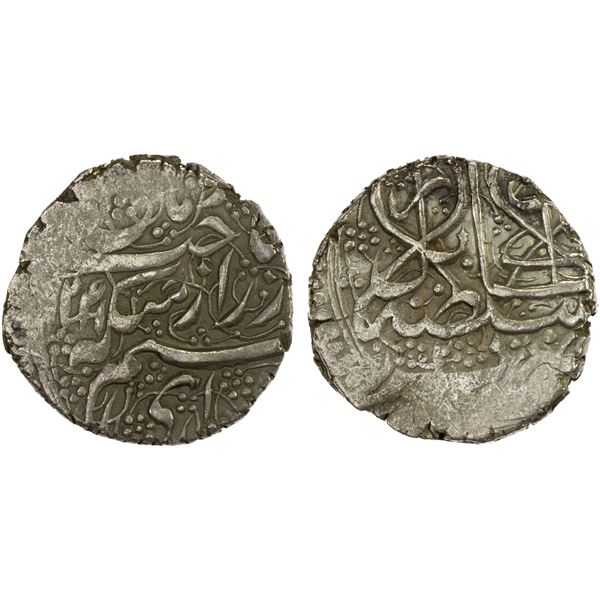DURRANI: temp. Sultan Muhammad, 1824-1826, AR rupee (9.80g), Kabul, AH1241 year 2, XF