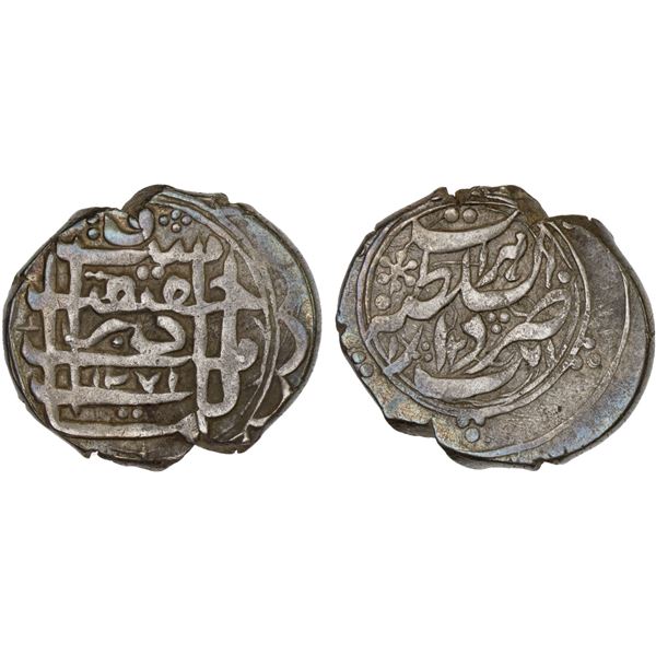 ALIKOZAY: Sa'id Muhammad Khan, 1851-1855, AR qiran (5.33g), Herat, AH1271, choice VF